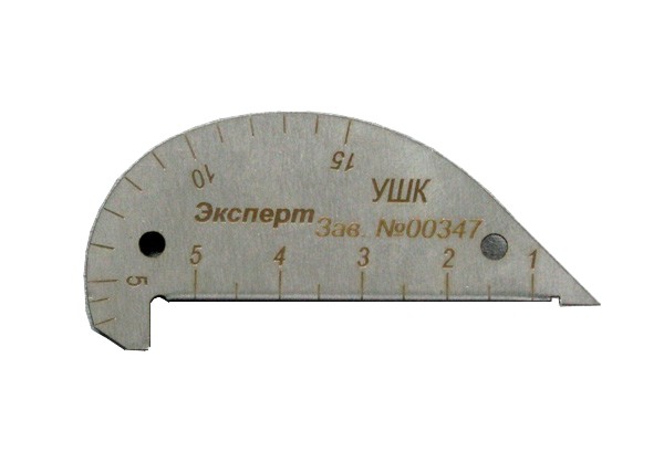 Шаблон сварщика УШК-1 (шаблон Красовского) фото