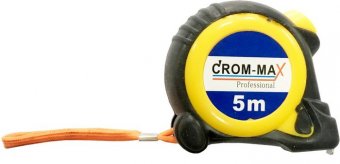 Рулетка ударная CROM-MAX Professional 5м 12/120 фото