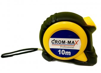 Рулетка ударная CROM-MAX Professional 10м 6/60 фото